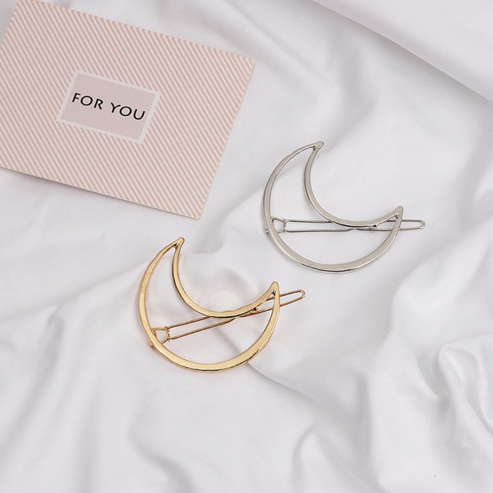 Crescent Moon Hair Clip - Picture 5 of 8